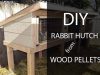 How to Build a Rabbit Hutch out of Wood Pallets How to build a rabbit hutch from wood pellets