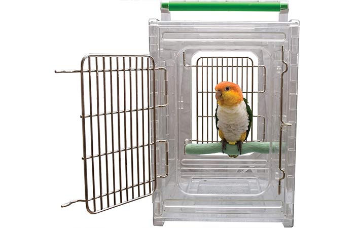 Caitec Perch N Go Acrylic Bird Cage